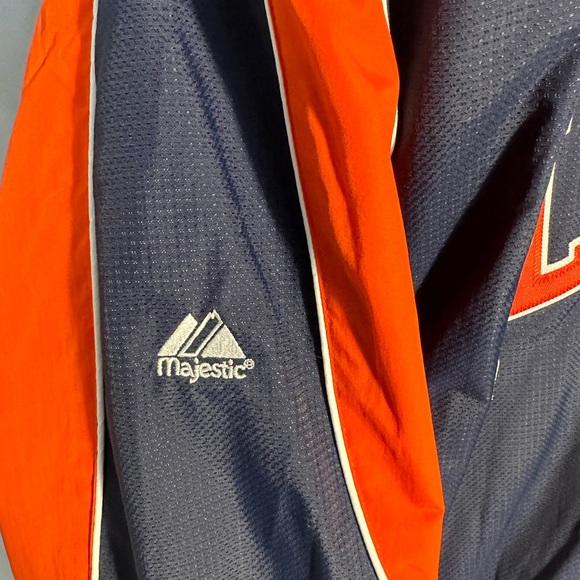 Vintage University of Illinois Majestic jacket. Mens Medium. Illini. UIUC - Picture 3 of 6